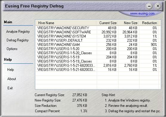 free registry fixer for windows xp