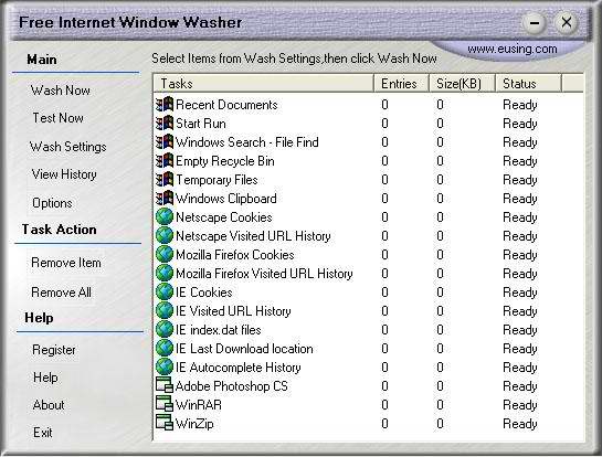 Webroot Window Washer 6.5 - FREE Download.