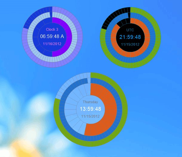 Eusing Clock screenshot