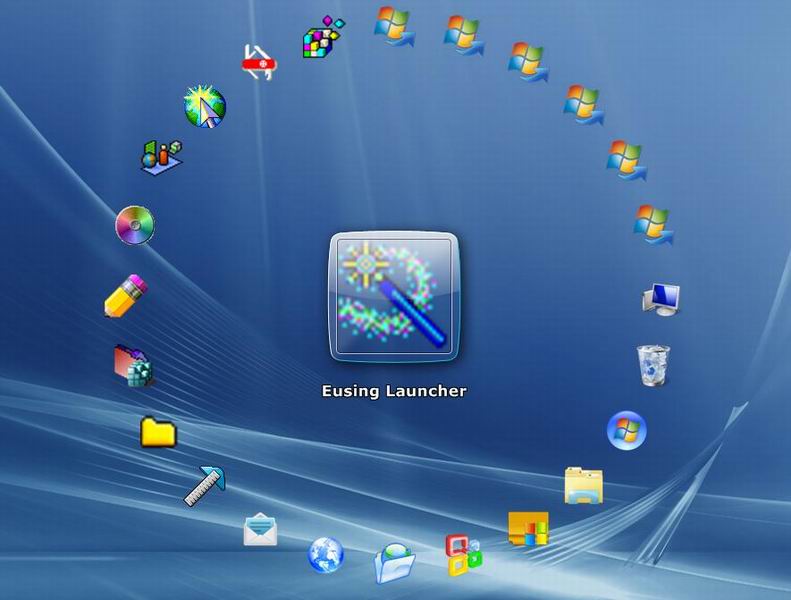 Eusing Launcher screen shot